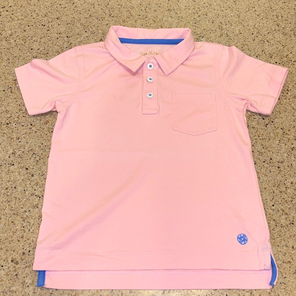Boys Lilly Pulitzer polo size s(4-5)